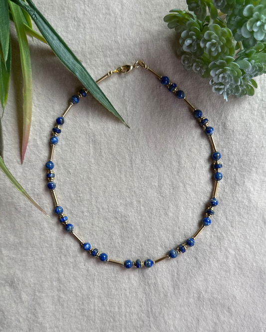 Lapis Lazuli Necklace - "LAZHVARD"